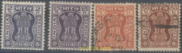 662122 USED INDIA 1967 SELLOS DE SERVICIO, COLONIA DASOKA, FILIGRANA - Neufs