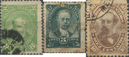 666182 USED ARGENTINA 1888 PERSONAJES - Unused Stamps