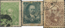 666182 USED ARGENTINA 1888 PERSONAJES - Ongebruikt