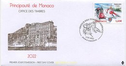 666940 MNH MONACO 2022 24 JUEGOS OLÍMPICOS DE INVIERNO, BEIJING 2022 - Altri & Non Classificati