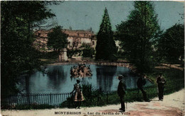 CPA MONTBRISON - Lac Du Jardin De Ville (487679) - Montbrison