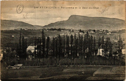 CPA Les AVENIERES - Panorama Et La Dent-du-Chat (489599) - Les Avenières