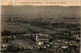 CPA St-SIMEON-de-BRESSIEUX - Vue Générale (489797) - Bressieux