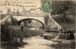 CPA St-ANDRÉ-le-GAZ - Le Pont Du Gaz (489835) - Saint-André-le-Gaz