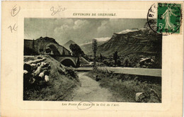CPA CLAIX - Les Ponts De CLAIX Et Le Col De L'Arc (489854) - Claix