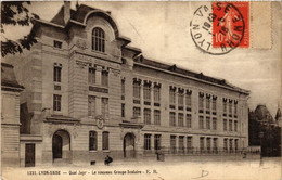 CPA LYON-VAISE - Quai Jayr-Le Nouveau Groupe Scolaire (442330) - Lyon 9