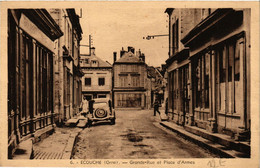 CPA ÉCOUCHÉ - Grande-Rue Et Place D'Armes (355970) - Ecouche