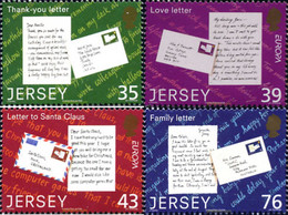 215742 MNH JERSEY 2008 EUROPA CEPT 2008 CARTAS - Otros & Sin Clasificación