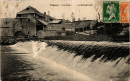 CPA FLOGNY - La Caserne Sur L'ARMANCON (357833) - Flogny La Chapelle