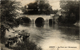 CPA CHENY - Le Pont Sur L'ARMANCON (357919) - Cheny