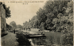 CPA POISSY - Vue Sur Le Petit Bras De SEINE (359229) - Poissy