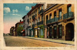 CPA Le CHAMBON-FEUGEROLLES - Rue Gambetta (359878) - Le Chambon Feugerolles