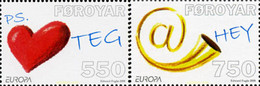 215702 MNH FEROE 2008 EUROPA CEPT 2008 CARTAS - Otros & Sin Clasificación