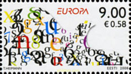 215700 MNH ESTONIA 2008 EUROPA CEPT 2008 CARTAS - Otros & Sin Clasificación