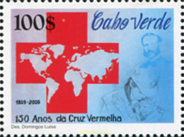 679327 MNH CABO VERDE 2009 150 ANIVERSARIO DE LA CRUZ ROJA - Cap Vert