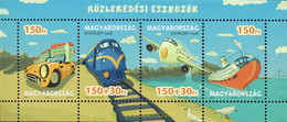 215061 MNH HUNGRIA 2008 TRANSPORTES - Gebruikt