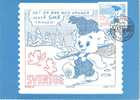 SUEDE Carte   Maximum     Num.yvert   1106 NOEL BANDE DESSINNEES - Maximum Cards & Covers