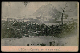 MÊDA - CASTELOS - (Castello Em Dia De Neve).  Carte Postale - Guarda