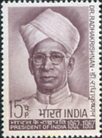 687885 MNH INDIA 1967 DOCTOR RADHAKRISHNAN - Unused Stamps