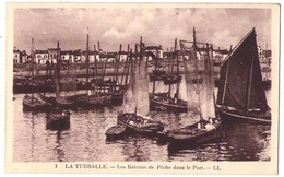 (44) 583, La Turballe, LL 1, Les Bateaux De Pêche Dans Le Port, D'un Carnet - La Turballe