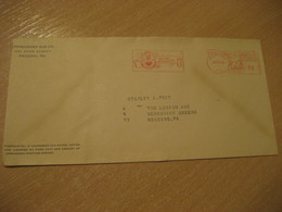 READING 1948 Consumers Gas Co. Willing And Able Meter Mail Cancel Cover USA Energy Energie - Gas