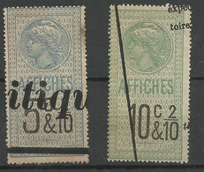 France   Fiscaux  Affiches N° 13 Et 14  Oblitérés  B/TB    Voir Scans Soldé ! ! ! - Stamps