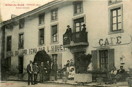 Poncin * Façade Hôtel Café Du Nord , Tenu Par L. SIBUET - Unclassified