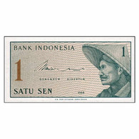 B0734# Indonesia 1964, 1 Sen 'REEMPLAZO' (UNC) - P-90r - Indonésie