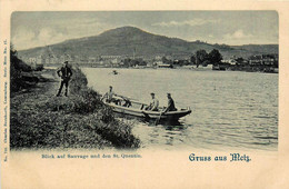 Metz * Gruss Aus Metz * Souvenir De La Ville * Barque Bateau - Metz