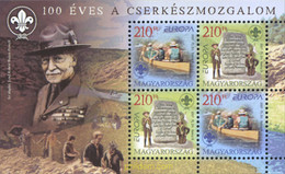 203691 MNH HUNGRIA 2007 EUROPA CEPT. 100 AÑOS DE ESCULTISMO - Oblitérés