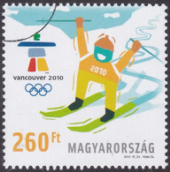 Specimen, Hungary Sc4146 2010 Vancouver Winter Olympics, Jeux Olympiques - Invierno 2010: Vancouver