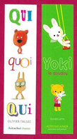 2 Marque Page.    Editions Actes Sud Junior.   Bookmark. - Marque-Pages