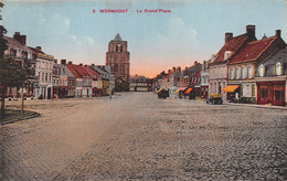 WORMHOUT   LA GRAND PLACE - Wormhout