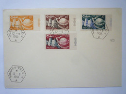22 - M 4163  Enveloppe Au Départ De MONACO - VILLE - A   (Timbres Non Dentelés)  1950   XXX - Covers & Documents