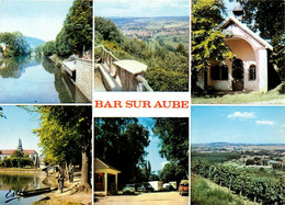 Bar Sur Aube * Souvenir De La Commune * Cp 6 Vues - Bar-sur-Aube