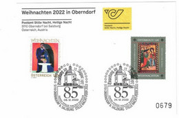 Genummerde Uitgifte Christkindl Stille Nacht -Heilige Nacht 2022 - Used Stamps
