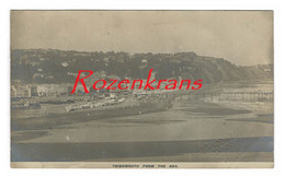 Teignmouth From The Sea Photo Card UK United Kingdom Royaume-Uni CPA Teignbridge Devon Photo G. Denney & Co., Exeter - Clovelly