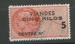 France   Fiscaux  Taxe Sur Viandes  N° 63 Oblitéré    B/TB    Voir Scans  Soldé ! ! ! - Stamps