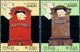 215498 MNH ITALIA 2008 EUROPA CEPT 2008 CARTAS - Other & Unclassified