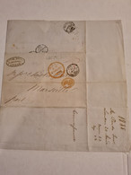 Lettre GRANDE BRETAGNE LONDON LONDRES 1855 ROYAL HOTE  Pour MARSEILLE  Voir Les Cachets Entrée - ...-1840 Voorlopers