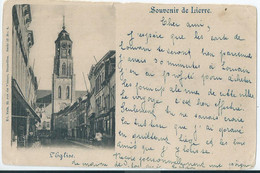 Lier - Lierre - Souvenir De Lierre - L'Eglise - 1899 - Lier