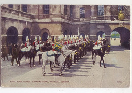 Angleterre - London - Royal Horse Guards - Changing Guards - Whitehall - 2611 - Whitehall