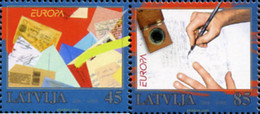 216079 MNH LETONIA 2008 EUROPA CEPT 2008 CARTAS - Other & Unclassified