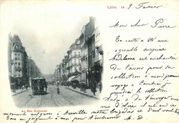 Lille * La Rue Nationale * Tram Tramway - Lille