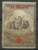 France  Vignette Illustrée Croix Rouge Union Des Femmes De France  Neuf ( * )      AB/B Voir Scan  Soldé ! ! ! - Red Cross