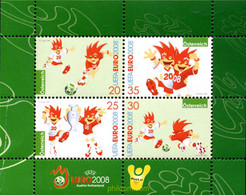 216993 MNH AUSTRIA 2007 UEFA EURO 2008 - Championnat D'Europe (UEFA)