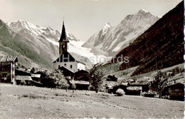 Kippel Im Lotschental - Langgletscher Sattelhorn Schinhorn - 4644 - Old Postcard - Switzerland - Unused - Kippel