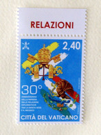 VATICAN 2022, ANNIVERSARY DIPLOMATIC RELATIONS MESSICO  MNH** - Ungebraucht