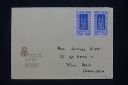 ALLEMAGNE - Enveloppe Pour La France, Affranchissement Timbres Non Valable ( Reproductions ), Non Taxé  - L 134316 - Briefe U. Dokumente