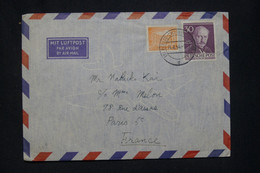 ALLEMAGNE - Enveloppe De Berlin Pour Paris En 1954  - L 134317 - Briefe U. Dokumente